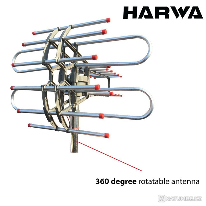 Outdoor active television antenna with rotating mechanism JS-850 Almaty - photo 2