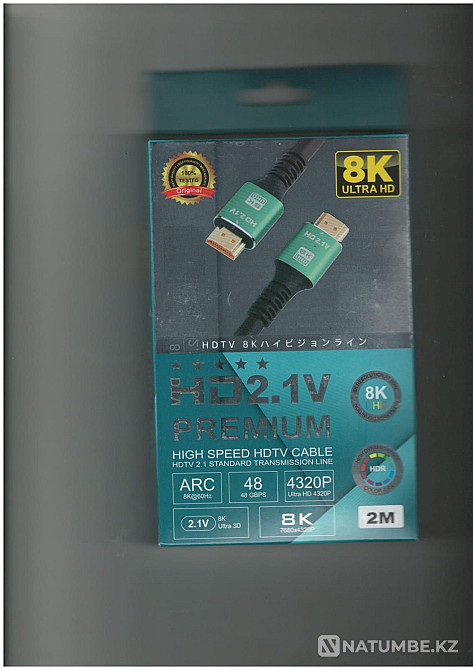 HDMI кабелі 8-K; PREMIUM Hdtv  Алматы - изображение 3
