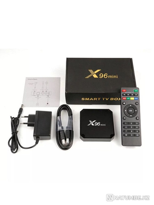 X96 mini smart tv box тв бокс приставка Original Алматы - изображение 3
