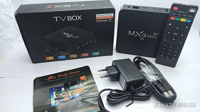 Android TVbox set-top box MXQ PRO 5G new!!! Almaty - photo 3