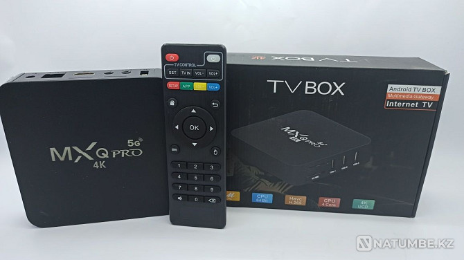 Android TVbox set-top box MXQ PRO 5G new!!! Almaty - photo 4