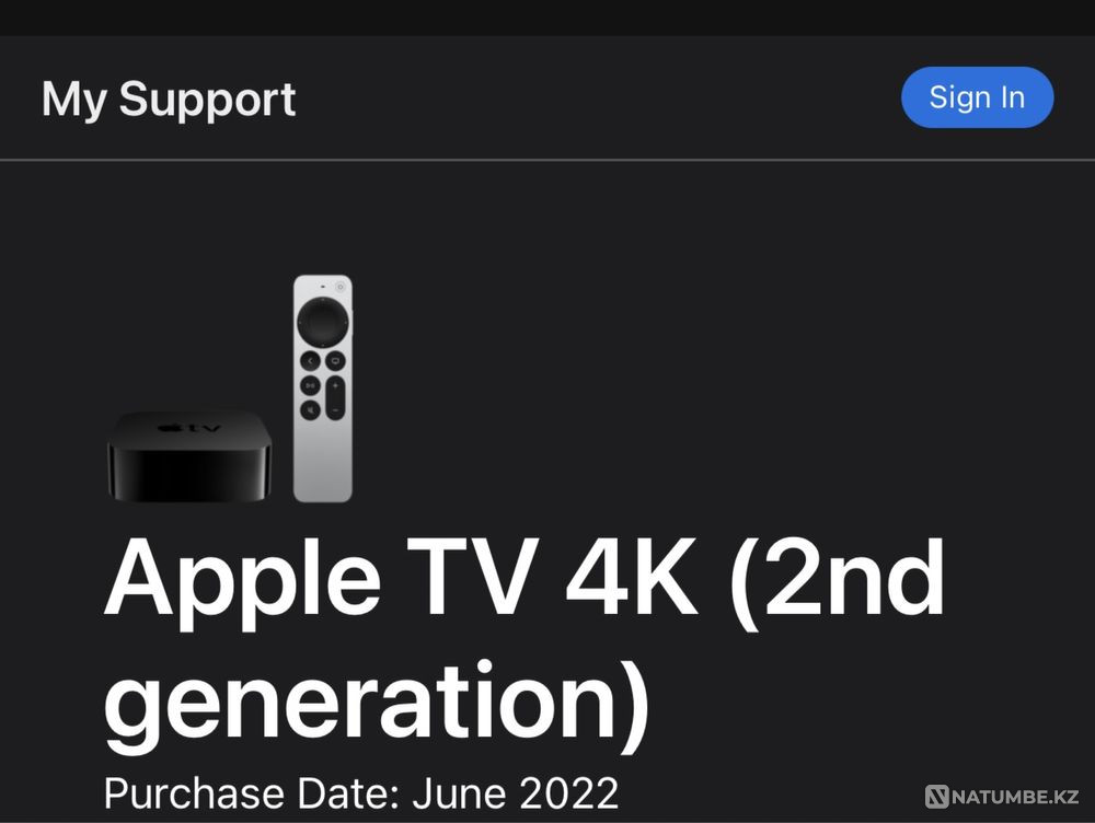 Apple tv 4k 32гб Алматы - изображение 2