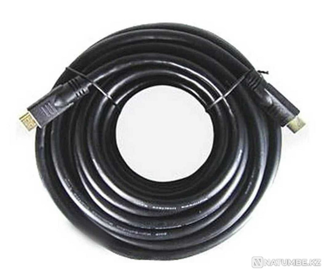 High quality long HDMI cable; Displayport (10 meters; 5 meters) Almaty - photo 2