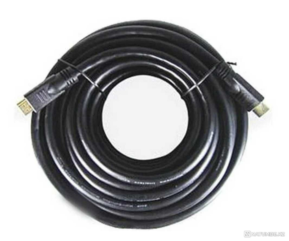 Качественный длинный кабель HDMI; Displayport (10 метров; 5 метров) Алматы - изображение 2