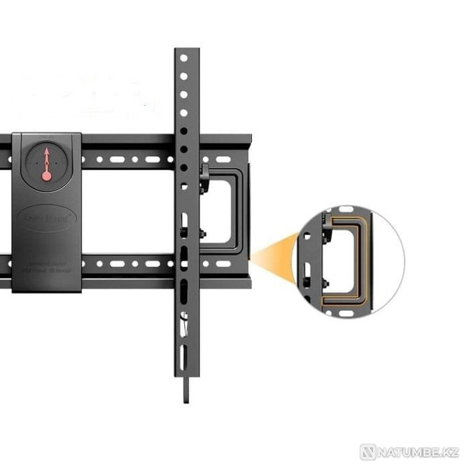 Powerful wall bracket for large TVs 55