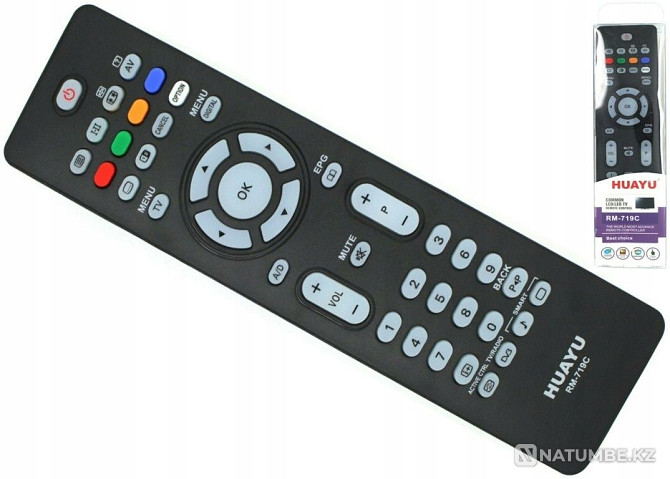 Универсальный пульт для телевизоров Philips; модель HUAYU RM-719C Алматы - изображение 4