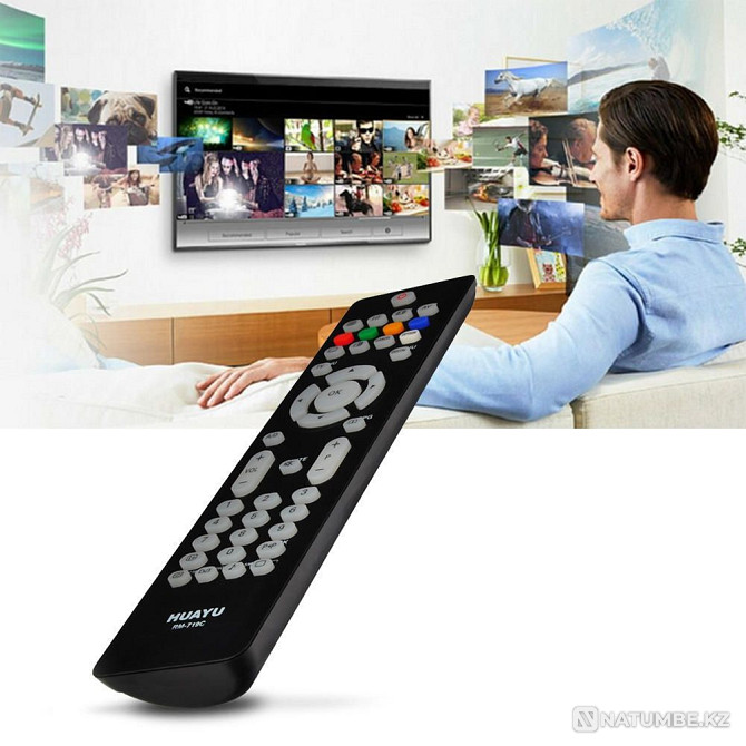 Универсальный пульт для телевизоров Philips; модель HUAYU RM-719C Алматы - изображение 6
