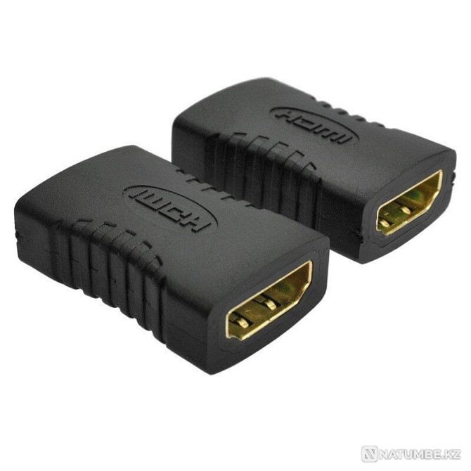 Adapter / adapter / extension cable / coupling HDMI (female) - HDMI (female) Almaty - photo 2