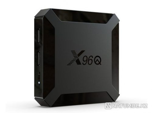 Android TV Box на процессоре Allwinner H313; 2/16гб; модель X96Q Алматы - изображение 2