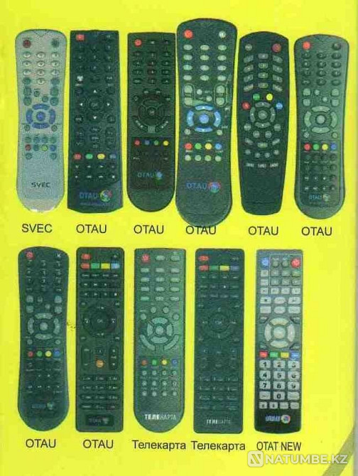 Universal remote control for satellite receivers and OTAU TV set-top boxes Almaty - photo 4