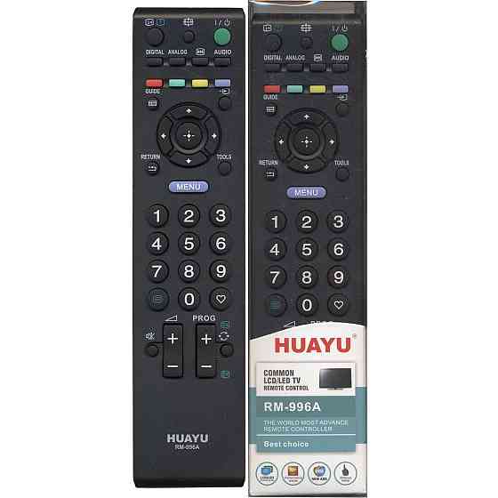 Универсальный пульт для телевизоров сони (SONY); модель HUAYU RM-996 Алматы