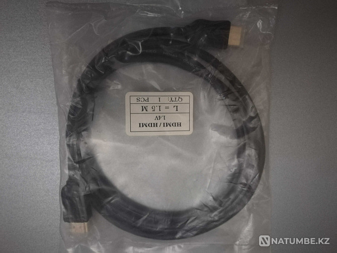 Шнуры HDMI/HDMI; HDMI/mini HDMI; для интернета и т.д Алматы - изображение 2