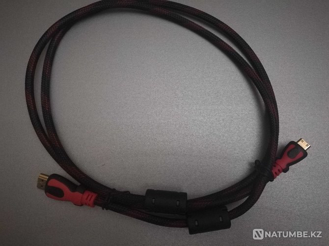Шнуры HDMI/HDMI; HDMI/mini HDMI; для интернета и т.д Алматы - изображение 1