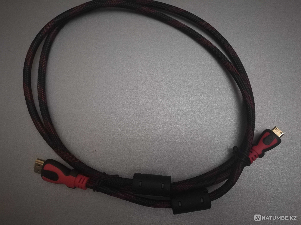 Шнуры HDMI/HDMI; HDMI/mini HDMI; для интернета и т.д Алматы - изображение 1