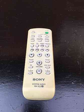 Пульт от музыкального центра Sony Алматы
