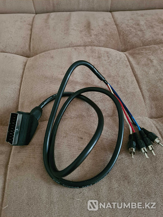 SCART cord - 4 RCA Almaty - photo 1