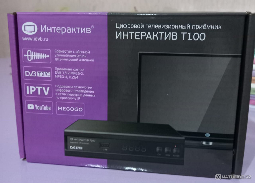 Цифровая приставка для телевизора. Приставка. Тв-тюнер. Тюнер Алматы - изображение 2