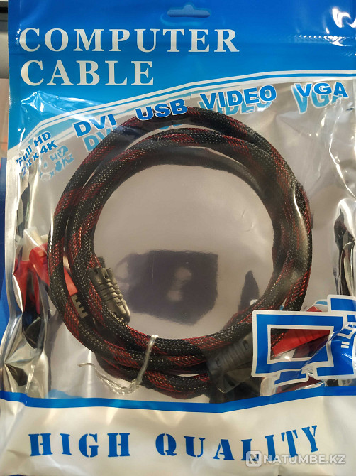 Кабели провода VGA; DVI; HDMI и другие Алматы - изображение 6
