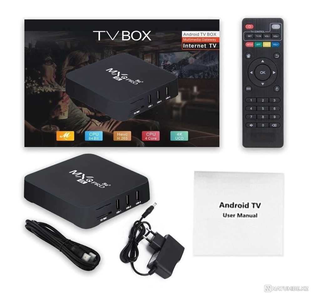 Smart TV box MXQ Pro 4K Almaty - photo 3