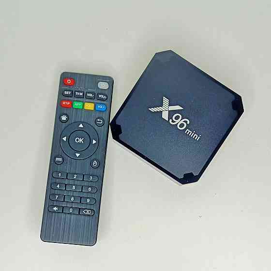 Тв бокс X96 mini TV BOX . SMART ТВ ; СМАРТ ТВ ; ТВ WI-FI Алматы