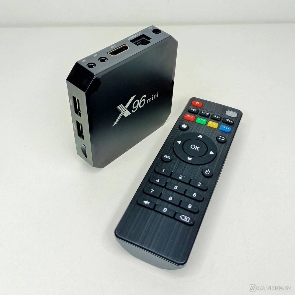 Тв бокс X96 mini TV BOX . SMART ТВ ; СМАРТ ТВ ; ТВ WI-FI Алматы - изображение 4