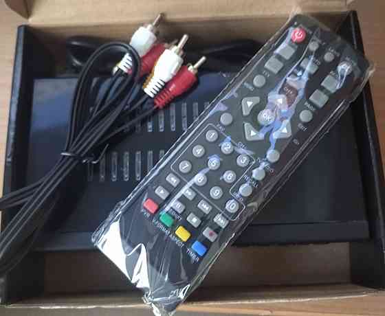 Цифровая приставка к телевизору DVB-T2. DVB-C. цифровые каналы Алматы