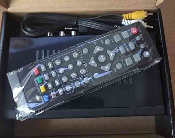 Цифровая приставка к телевизору DVB-T2. DVB-C. цифровые каналы Алматы