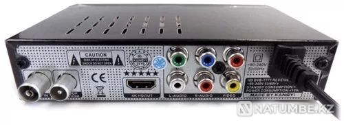 Цифровая приставка к телевизору DVB-T2. DVB-C. цифровые каналы Алматы - изображение 3