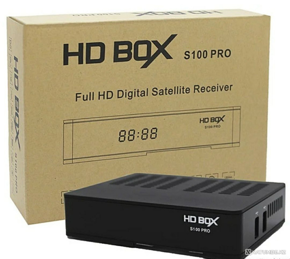 Ресивер для ТВ HD BOX S100 Pro Б/У Алматы - изображение 1