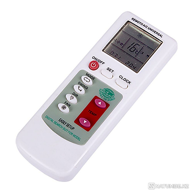 Universal remote control for air conditioner K1002E | delivery; guarantee. Almaty - photo 1