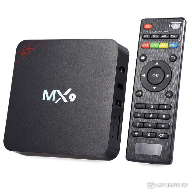 Smart TV set-top box MX9 / Smart TV box 1Gb/8Gb Almaty - photo 1