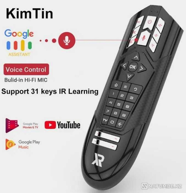 Air mouse remote control with voice control. Wholesale and Retail. Kaspi Red Almaty - photo 3