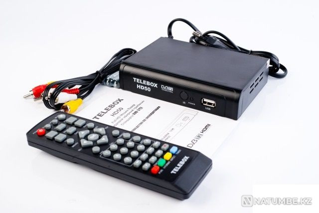 Digital set-top box for TV DVB-T2| up to 30 channels free Almaty - photo 4