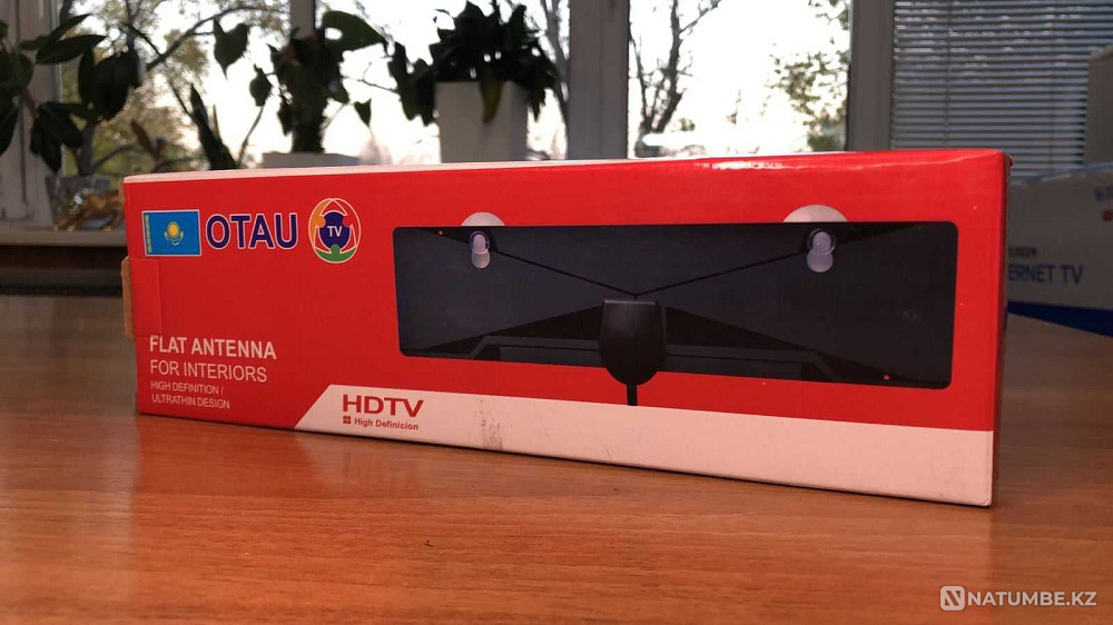 АНТЕННА ТЕЛЕВИЗИОННАЯ Otau TV Flat. Огромный выбор. Оптом и в розницу Алматы - изображение 2