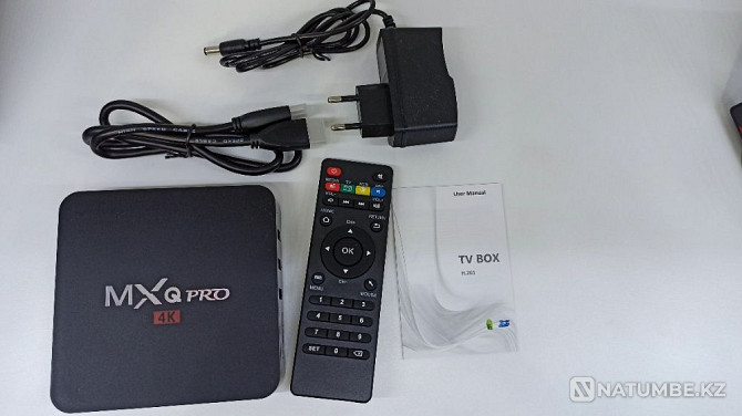 MXQ PRO 4K android smart tv box приставка тв бокс Алматы - изображение 3