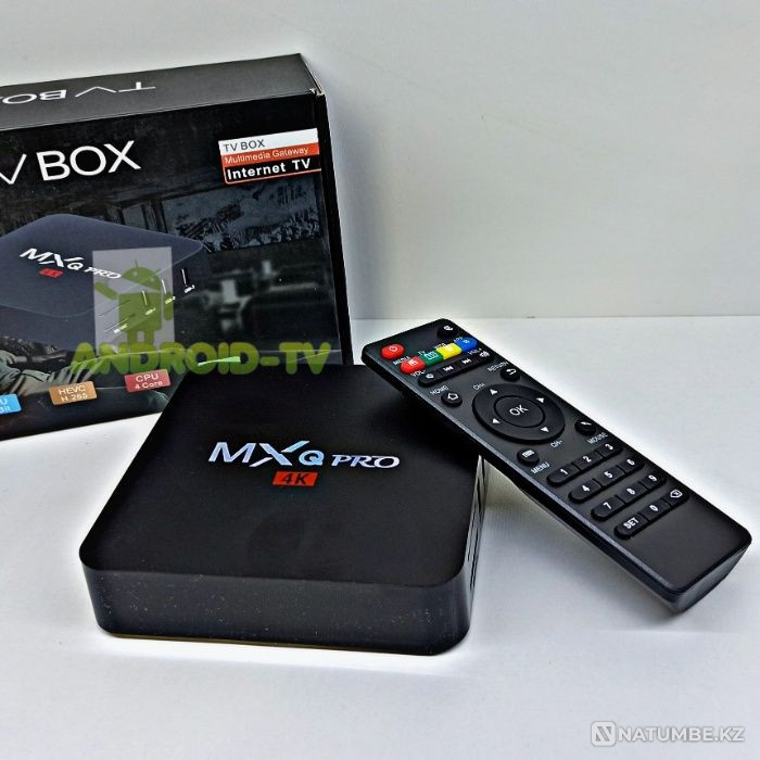 MXQ PRO 4K android smart tv box приставка тв бокс Алматы - изображение 2