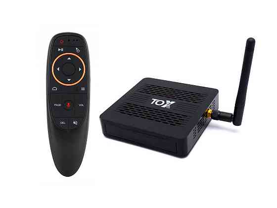 UGOOS TOX1 ANDROID TV Air mouse смарт тв бокс приставка box твбокс Almaty