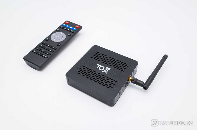 UGOOS TOX1 ANDROID TV Air mouse смарт тв бокс приставка box твбокс Алматы - изображение 3