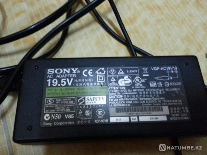 от телевизора SONY зарядка блок питания адаптер на ТВ для 19;5v к сони Алматы - изображение 1