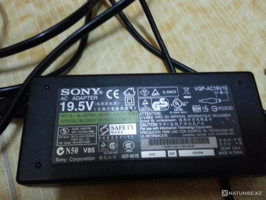 от телевизора SONY зарядка блок питания адаптер на ТВ для 19;5v к сони Алматы - изображение 1