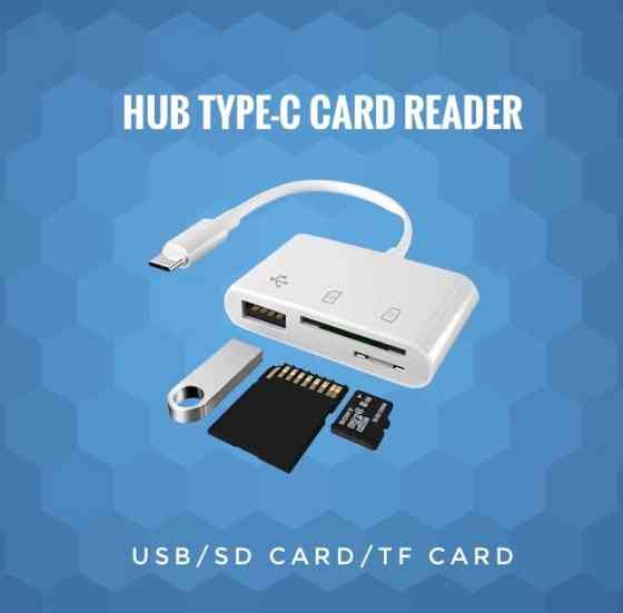 Переходник адаптер HDMi TYPE-C тайп си USB Thunderbolt HUB Алматы