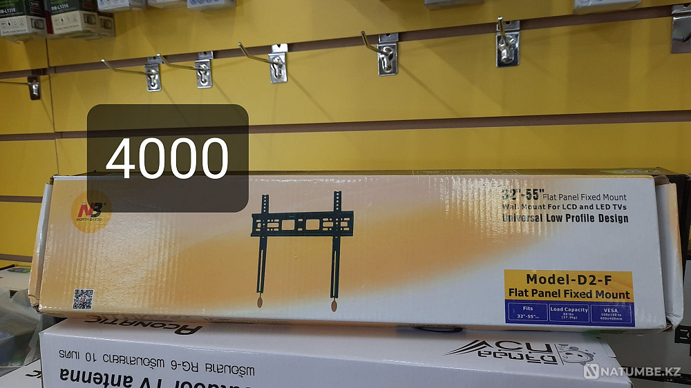 Brackets; brackets; TV mounts 55/65/75/85. Fast delivery Almaty - photo 8