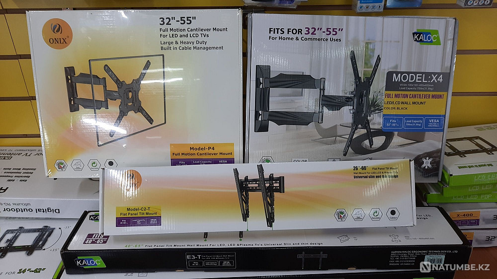 TV brackets32/40/43/49/50/55/65/75 Almaty - photo 2