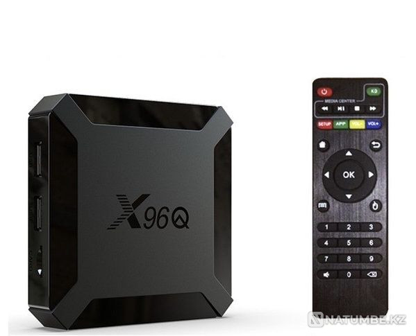 Смарт приставка; TV Box X96Q Алматы - изображение 4