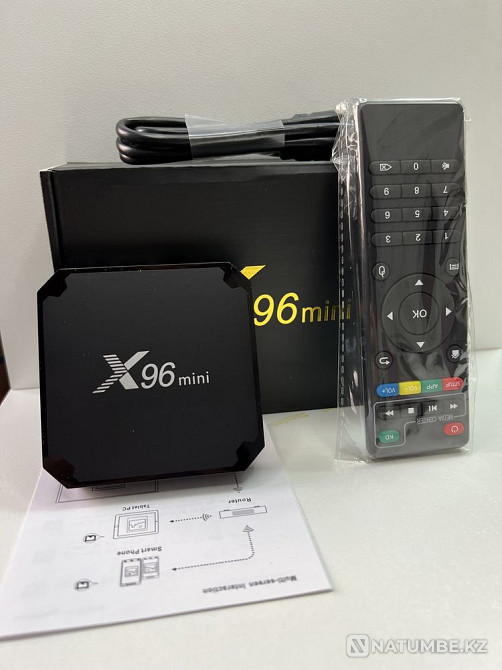 Смарт приставка; TB BOX X96mini Алматы - изображение 7