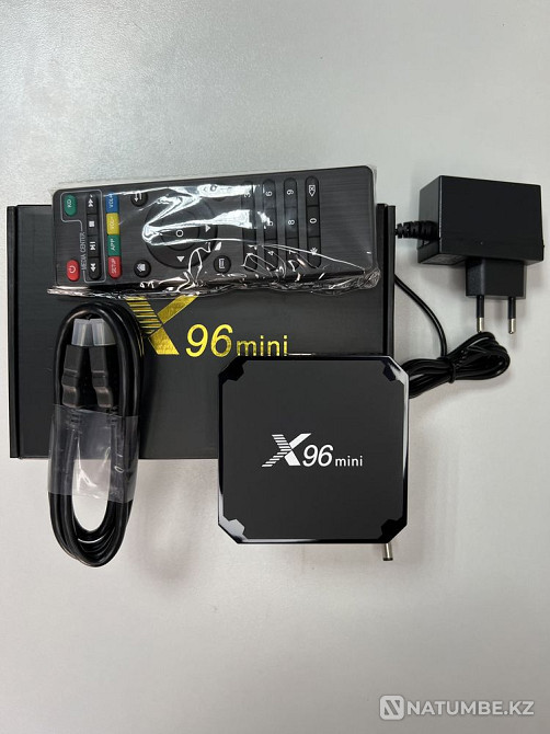 Смарт приставка; TB BOX X96mini Алматы - изображение 6