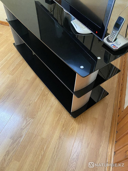 Glass TV stand for sale Almaty - photo 2