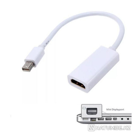 MINI DP to HDMI переходник Алматы - изображение 1