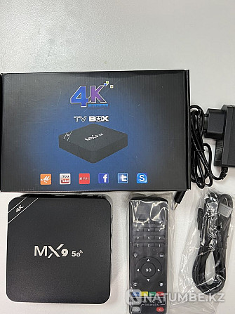 Смарт приставка; TV Box MX9 5G Алматы - изображение 8