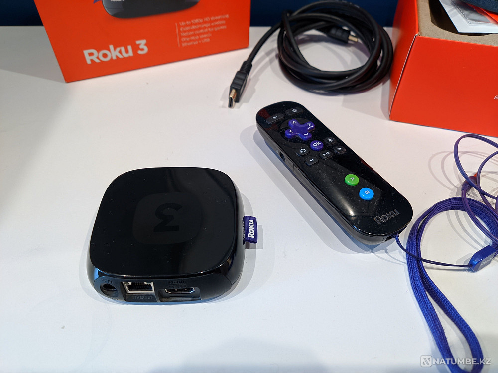 Roku 3 медиа плеер (для стриминговых каналов) Алматы - изображение 1